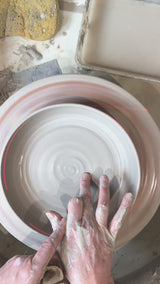 Pale Pink Side Plate Stoneware