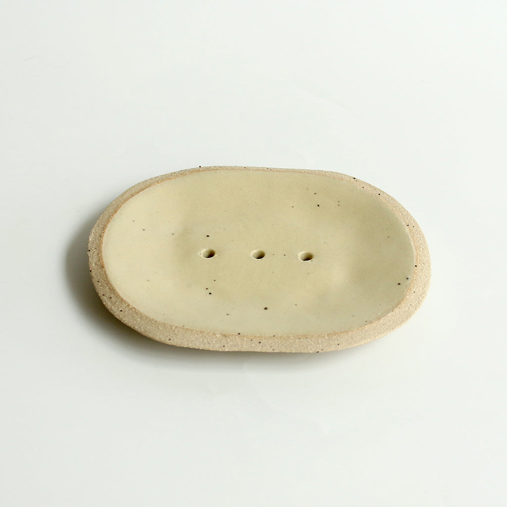 Light Yellow Soap Dish Stone - Habulous