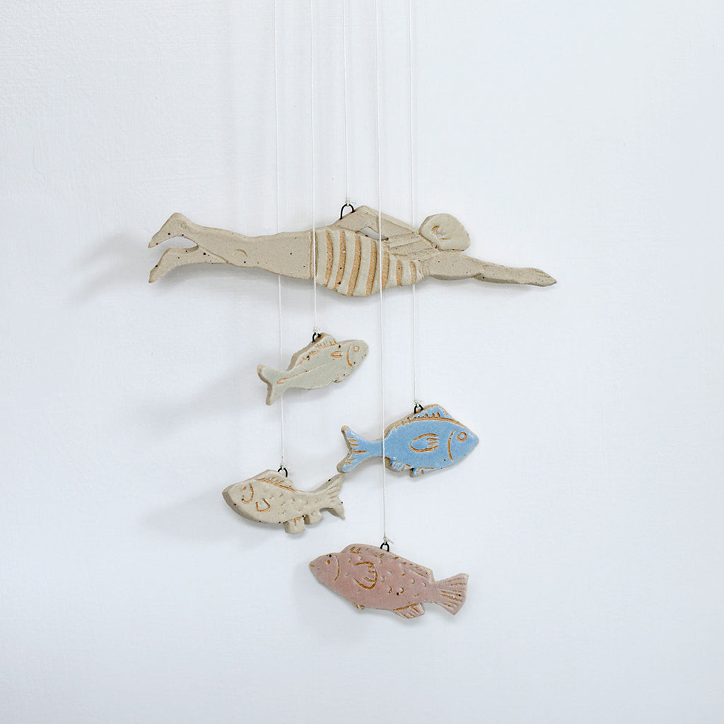 Wild Swimmer Hanging Light Yellow - Habulous