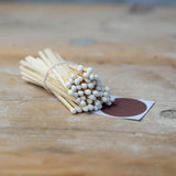 10cm Safety Matches with Striker Pad - Habulous. Long safety matches.