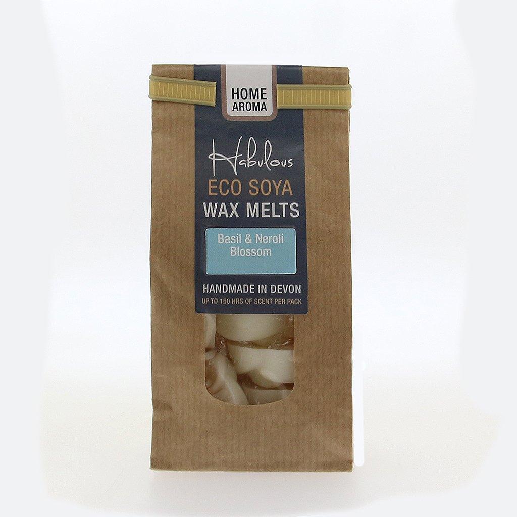 Basil & Neroli Blossom Eco Soya Wax Melts Pack - Habulous