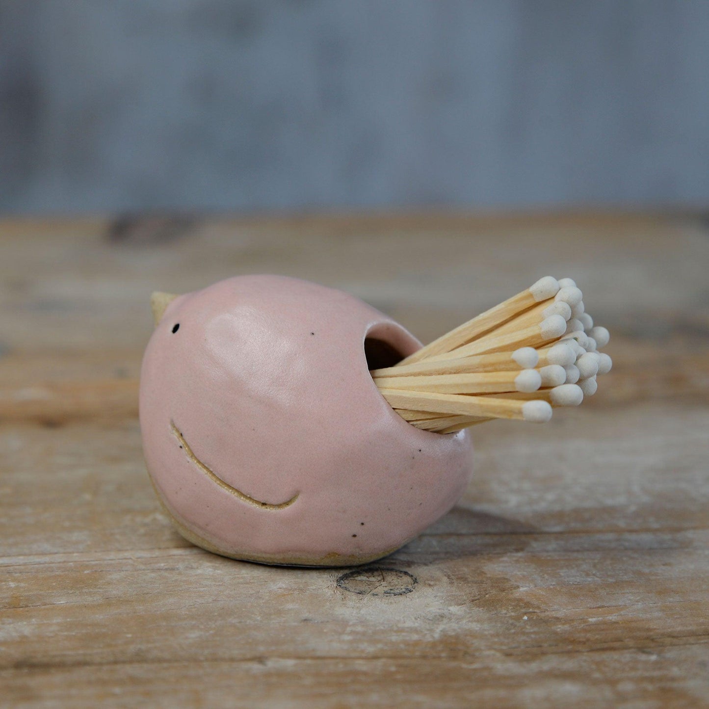 Rear view of matches in bird