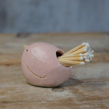 Rear view of matches in bird