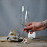 Flower Name Card Holder Wedding Favour Stone - Habulous