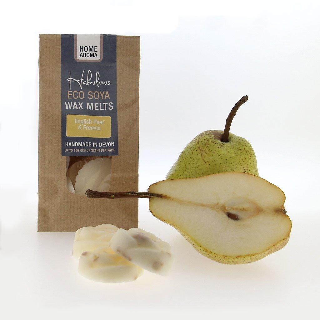English Pear & Freesia Eco Soya Wax Melts Pack - Habulous