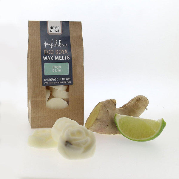 Ginger & Lime Eco Soya Wax Melts Pack - Habulous
