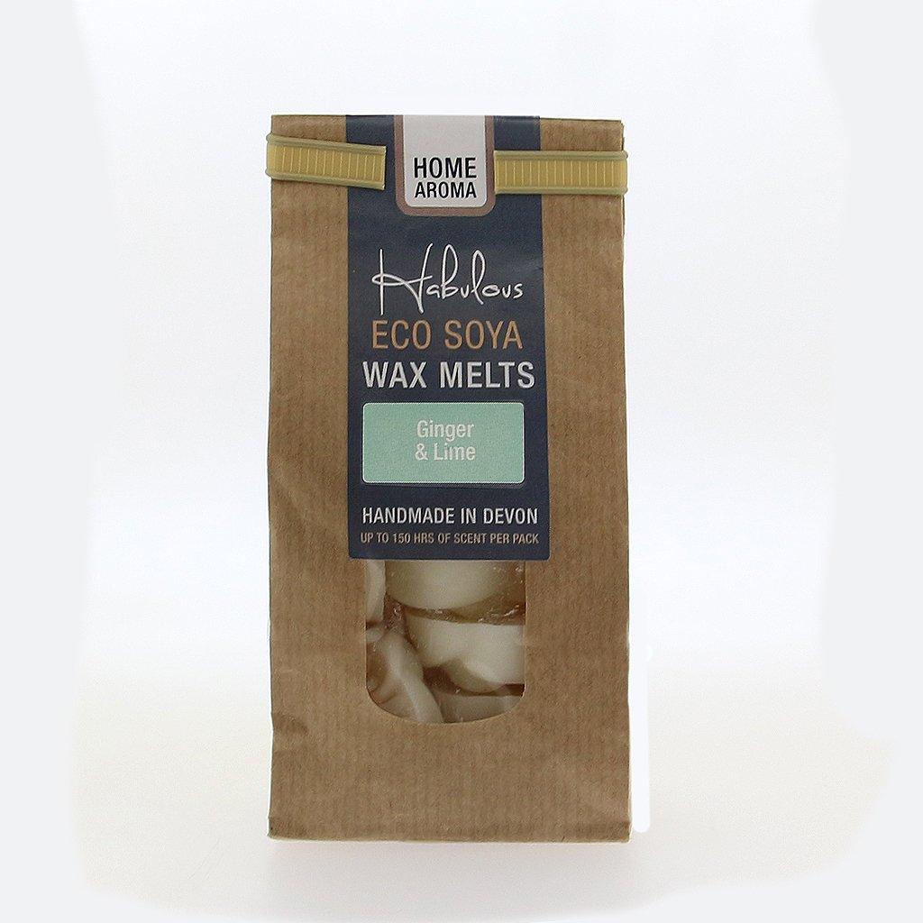 Ginger & Lime Eco Soya Wax Melts Pack - Habulous