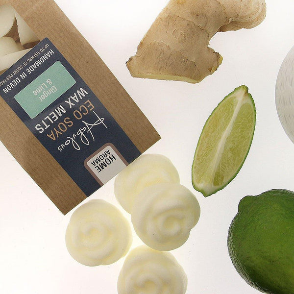 Ginger & Lime Eco Soya Wax Melts Pack - Habulous