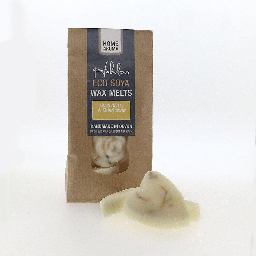 Gooseberry & Elderflower Eco Soya Wax Melts Pack - Habulous