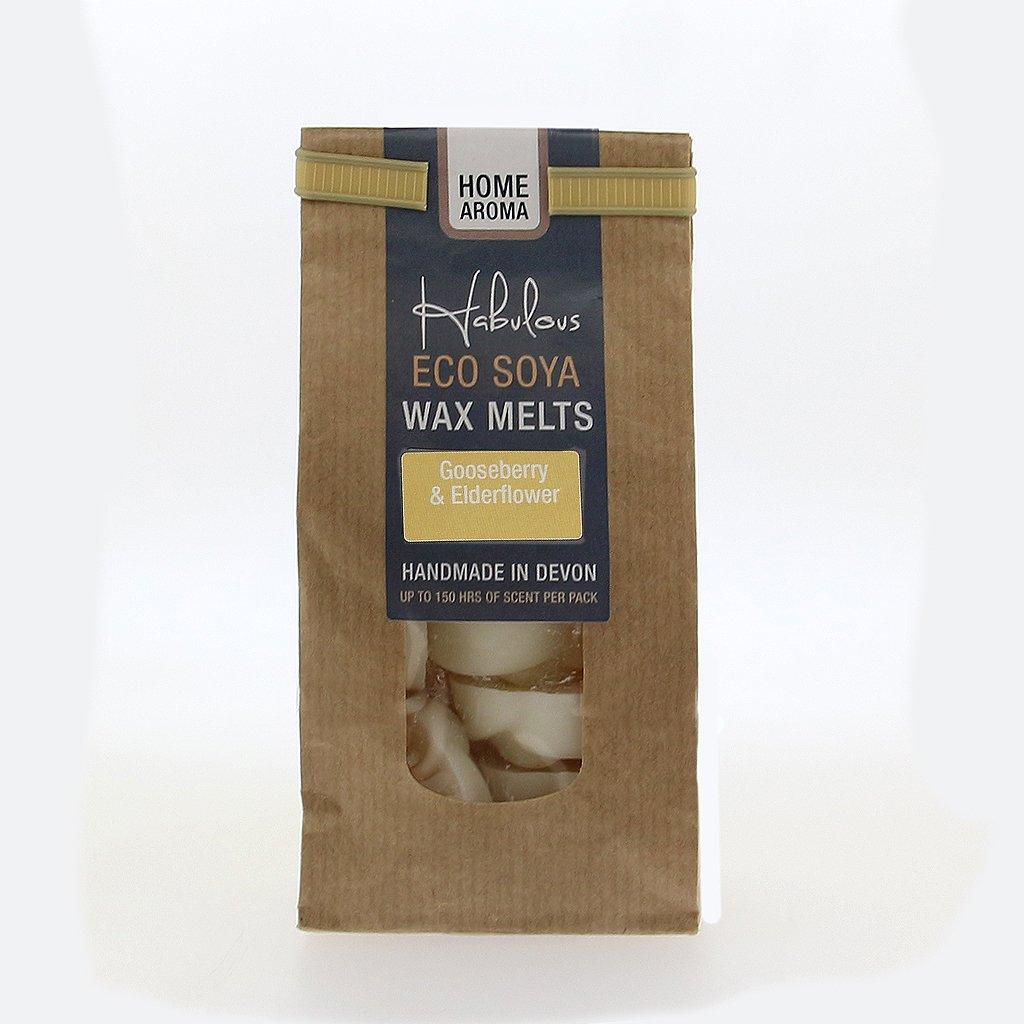 Gooseberry & Elderflower Eco Soya Wax Melts Pack - Habulous