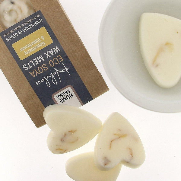 Gooseberry & Elderflower Eco Soya Wax Melts Pack - Habulous