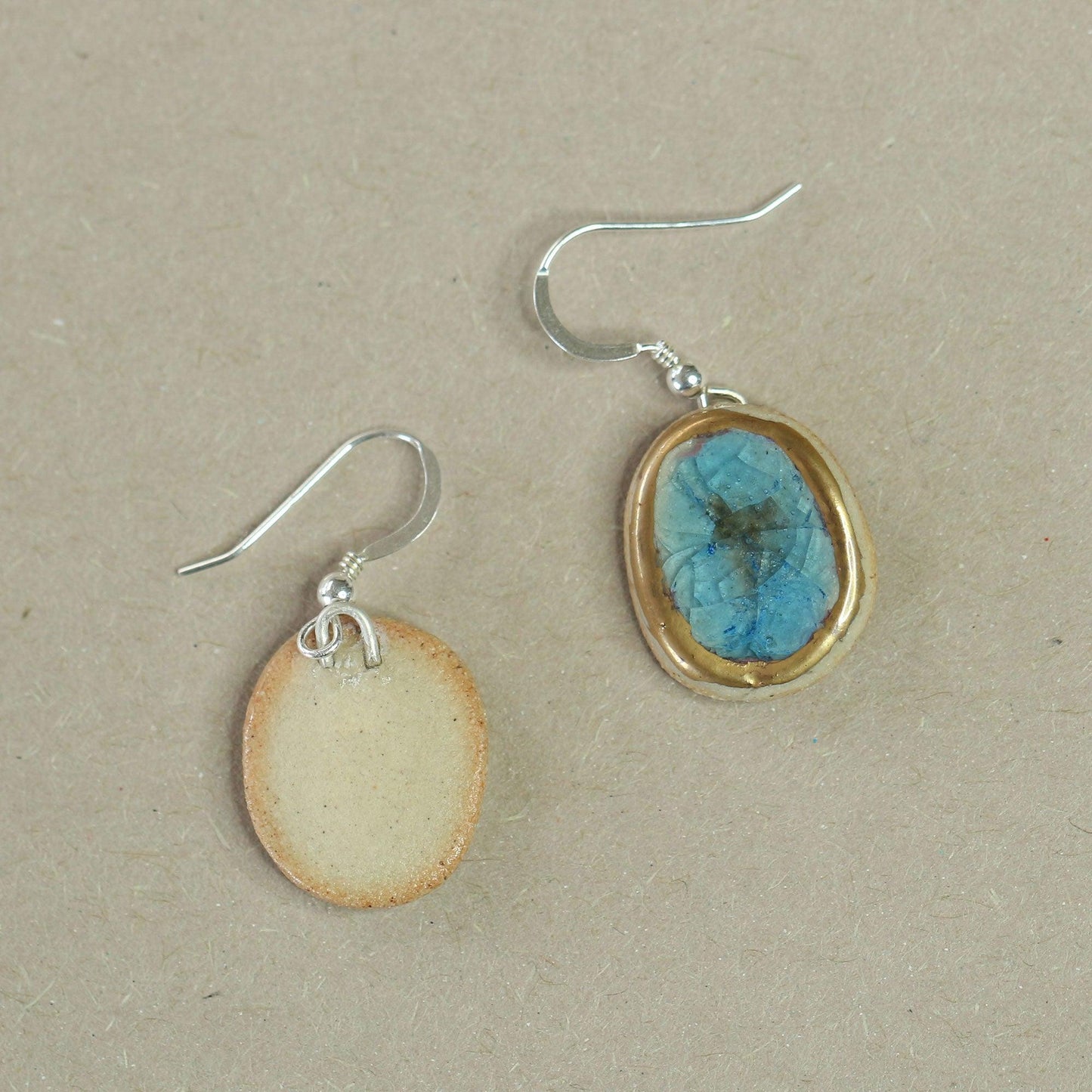 Blue Reef Oval Drop Earrings - Habulous