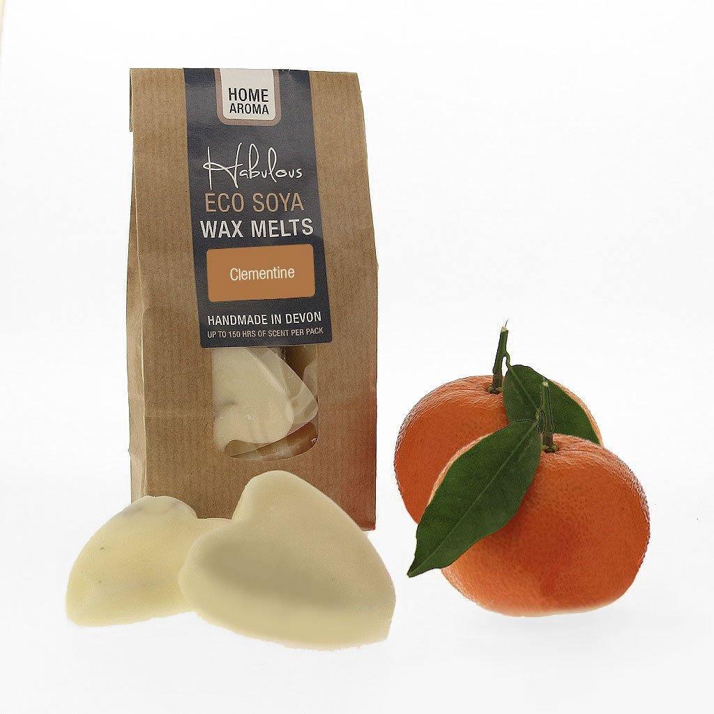 Clementine Eco Soya Wax Melts Pack - Habulous