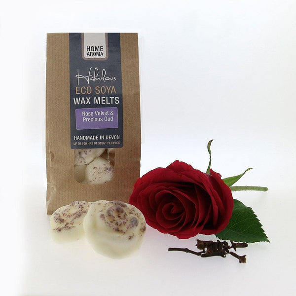 Rose Velvet & Precious Oudh Eco Soya Wax Melts Pack - Habulous