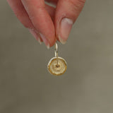 Crystal Pool Gold Fill Large Hoops - Habulous