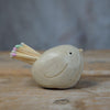 Bird Match Striker Pot in Light Yellow Stone - Habulous