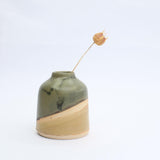 Another side view of Mini Vase with a dried seed head in
